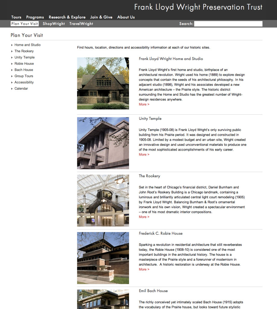 Frank Lloyd Wright Design Philosophy frank lloyd wright trust website | tina shah Frank Lloyd Wright Design Philosophy frank lloyd wright trust website | tina shah